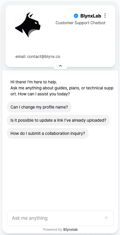 Launch Chatbot